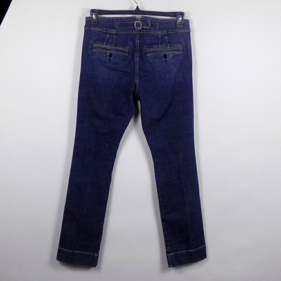 Pilcro and The Letterpress Sailor Slim Jeans Size 30 Blue - Picture 2 of 7